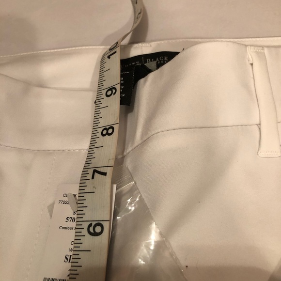 NWT WHBM white straight crop pants size 2 - Picture 7 of 9